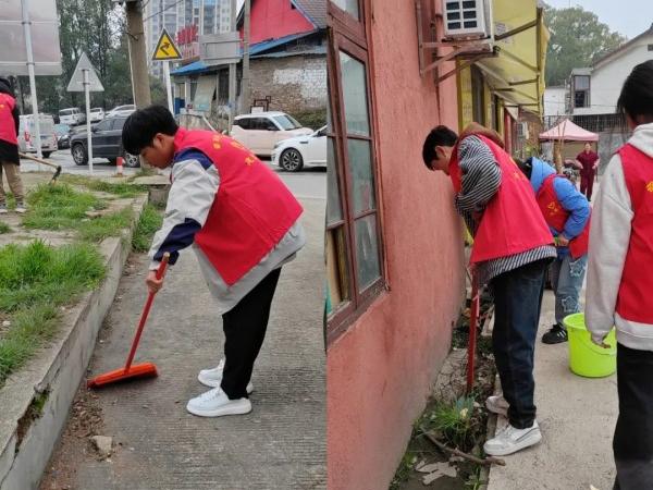 學(xué)雷鋒“環(huán)境衛(wèi)生”志愿者活動